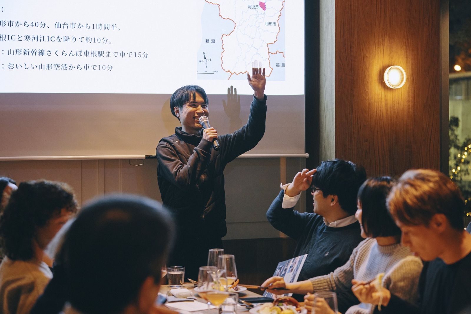 トークイベントで登壇する菊地航平（講演・イベント登壇）